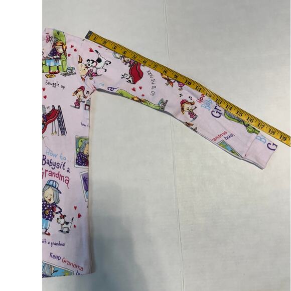 Book to Bed Girl 8 PJ Set How to Babysit Grandma Print Soft Comfy Soft Sleepwear - Picture 6 of 10